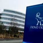 A photograph of Novo Nordisk headquarters